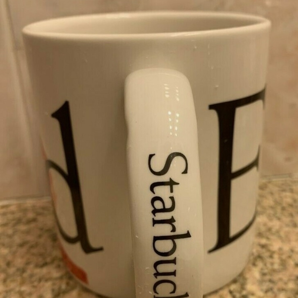 Starbucks City Mug Collectors Series England Coffee Tea Cup 2002 Large 20 Oz - Picture 4 of 7